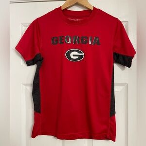 Campus Heritage Red Boys Georgia T-Shirt Large